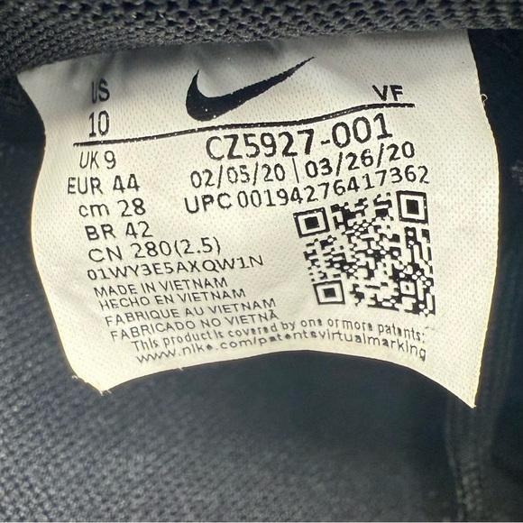 Rare Nike Air Force 1 ’07 LX “Worldwide Pack” Sneakers, Size 10 - Picture 11 of 11